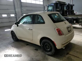 2016 FIAT 500 Pop with VIN 3C3CFFARXGT222011, listed as a Copart auction lot 46491315 with 50,416 mi miles and Salvage Title. Bid and sale history available at carsss.com. Image 2.