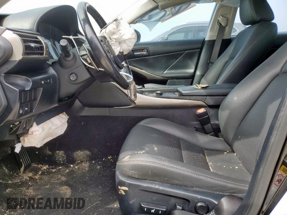 2016 Lexus IS 350 with VIN JTHBE1D29G5027088, listed as a Copart auction lot 48111185 with 159,565 mi miles and Salvage title. Bid and sale history available at DreamBid. Image 7.