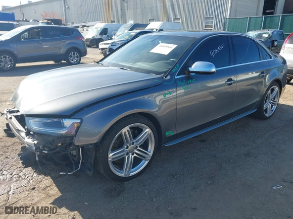 2013 Audi S4 Premium Plus with VIN WAUBGAFLXDA227978, listed as a IAAI auction lot 40808960 with 156,723 mi miles. Bid and sale history available at carsss.com. Image 18.