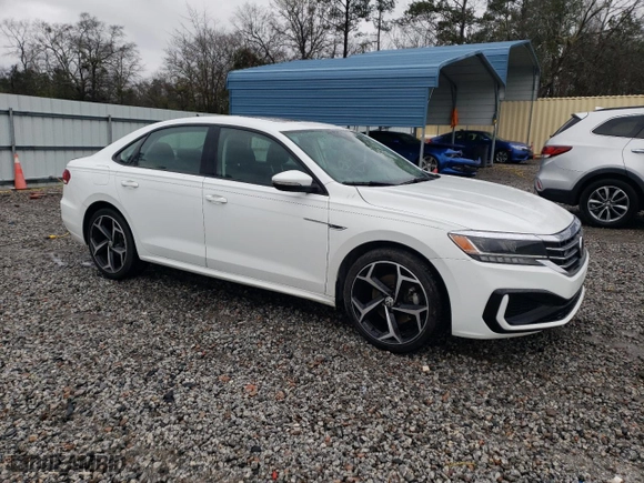 2020 Volkswagen Passat 2.0T R-Line with VIN 1VWMA7A30LC018563, listed as a Copart auction lot 48374625 with 126,691 mi miles and Salvage Title. Bid and sale history available at carsss.com. Image 4.