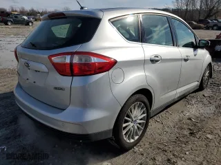 2013 Ford C-Max Energi SEL with VIN 1FADP5CU1DL552609, listed as a Copart auction lot 43457675 with 154,329 mi miles and Salvage Title. Bid and sale history available at carsss.com. Image 3.