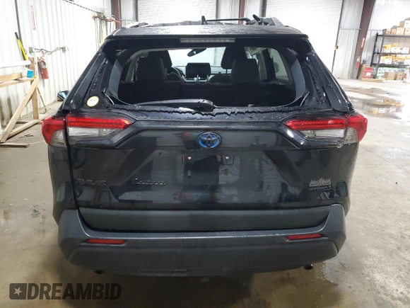 2024 Toyota RAV4 Hybrid LE with VIN 2T3UWRFV4RW201948, listed as a Copart auction lot 70400424 with 6,852 mi miles and Salvage title. Bid and sale history available at DreamBid. Image 6.