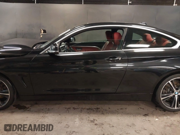 2019 BMW 4 Series 430i with VIN WBA4W3C52KAF93592, listed as a IAAI auction lot 41119481 with 104,214 mi miles and . Bid and sale history available at DreamBid. Image 14.