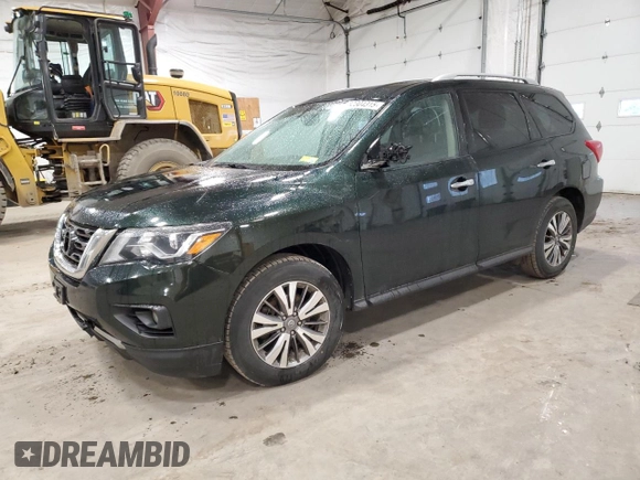 2019 Nissan Pathfinder SV with VIN 5N1DR2MM1KC576502, listed as a Copart auction lot 52304315 with 138,765 mi miles and Non Repairable. Bid and sale history available at carsss.com. Image 1.