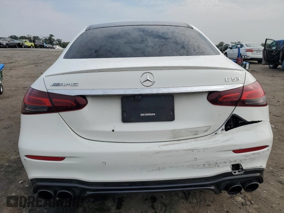 2021 Mercedes-Benz E-Class AMG E 53 with VIN W1KZF6BBXMA888592, listed as a Copart auction lot 67718514 with 29,839 mi miles and Salvage Title. Bid and sale history available at carsss.com. Image 6.