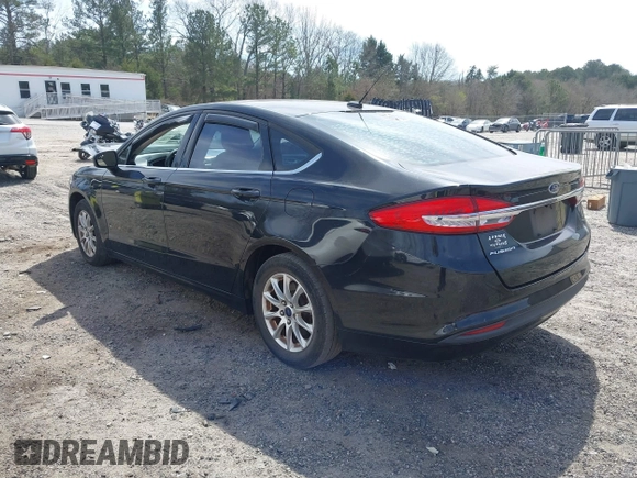 2017 Ford Fusion S with VIN 3FA6P0G7XHR137439, listed as a IAAI auction lot 41811845 with 94,044 mi miles. Bid and sale history available at carsss.com. Image 3.