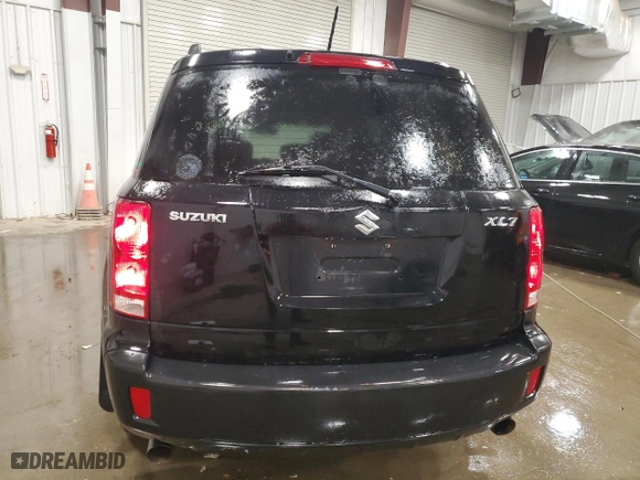 2007 Suzuki XL7 with VIN 2S3DB117776110396, listed as a Copart auction lot 84415474 with 128,395 mi miles and Non Repairable. Bid and sale history available at carsss.com. Image 6.