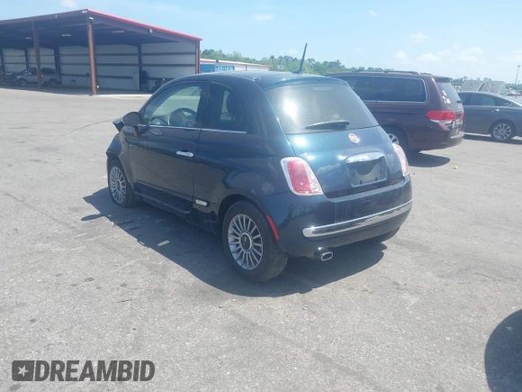 2013 FIAT 500 Lounge with VIN 3C3CFFCR6DT663496, listed as a IAAI auction lot 42030837 with 68,904 mi miles and . Bid and sale history available at DreamBid. Image 3.