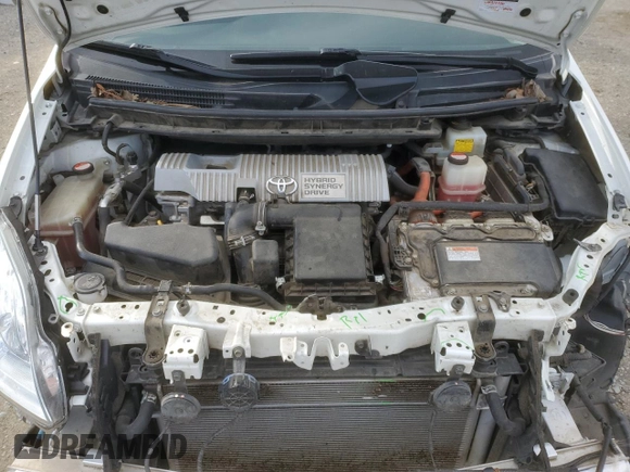 2014 Toyota Prius Four with VIN JTDKN3DU0E0378741, listed as a Copart auction lot 46109845 with 166,455 mi miles and Salvage Title. Bid and sale history available at carsss.com. Image 11.