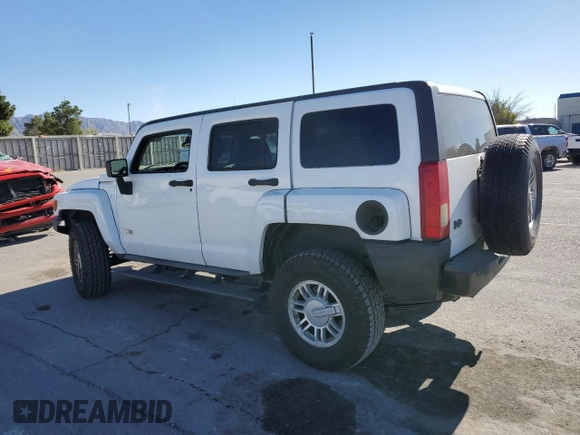 2006 Hummer H3 with VIN 5GTDN136768268748, listed as a Copart auction lot 81366954 with 195,547 mi miles and Salvage Title. Bid and sale history available at carsss.com. Image 2.