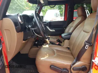 2017 Jeep Wrangler Unlimited Sahara with VIN 1C4HJWEG3HL610297, listed as a Copart auction lot 64732325 with 43,274 mi miles and Salvage title. Bid and sale history available at DreamBid. Image 7.