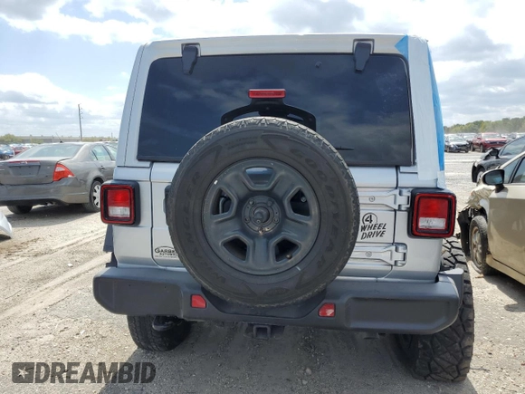 2024 Jeep Wrangler Sport S z VIN 1C4PJXDGXRW289295, wystawiony jako Copart lot #49031105 z przebiegiem 3 358 mil mil oraz Szkoda całkowita • Salvage title. Historia ofert i sprzedaży dostępna na DreamBid. Obrazek 6.