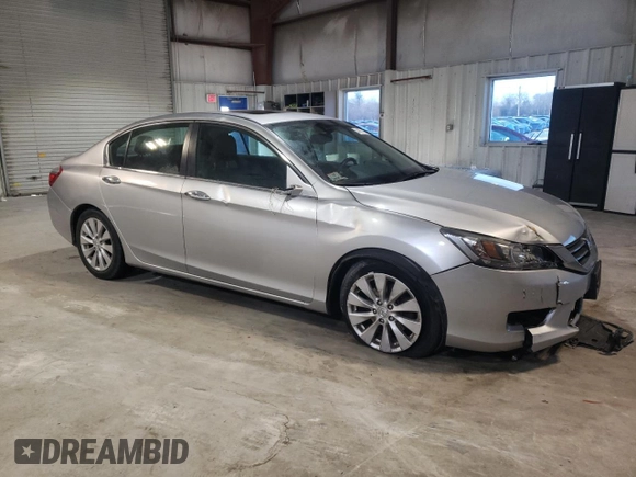 2014 Honda Accord Sedan EX-L with VIN 1HGCR2F83EA206900, listed as a Copart auction lot 44077635 with 77,247 mi miles and Clean Title. Bid and sale history available at carsss.com. Image 4.
