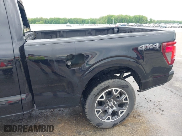 2024 Ford F-150 with VIN 1FTEX2LP1RKE72862, listed as a IAAI auction lot 42214197 with 25,672 mi miles and . Bid and sale history available at DreamBid. Image 18.