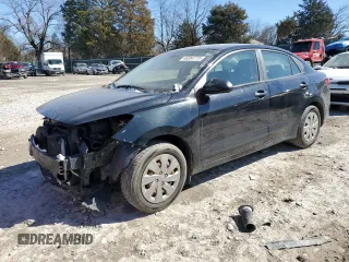 2018 Kia Rio LX with VIN 3KPA24AB9JE066352, listed as a Copart auction lot 46364775 with 102,243 mi miles and Salvage Title. Bid and sale history available at carsss.com. Image 1.