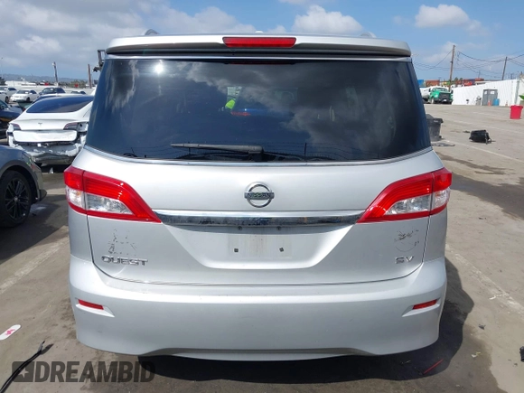 2016 Nissan Quest SL with VIN JN8AE2KP9G9155765, listed as a IAAI auction lot 41884338 with 138,390 mi miles. Bid and sale history available at carsss.com. Image 16.