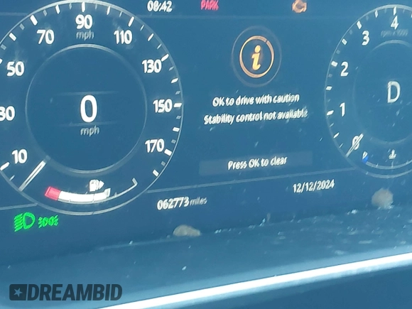 2019 Land Rover Range Rover with VIN SALGS2RE9KA528385, listed as a IAAI auction lot 41018765 with 62,773 mi miles and . Bid and sale history available at DreamBid. Image 15.