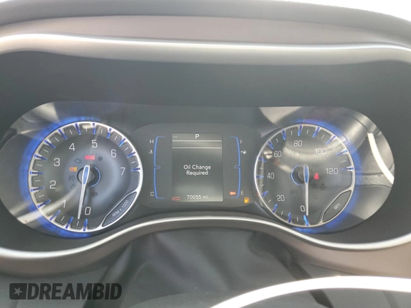 2021 Chrysler Voyager LXi with VIN 2C4RC1DG2MR534205, listed as a Copart auction lot 59366844 with 70,055 mi miles and Clean Title. Bid and sale history available at DreamBid. Image 9.