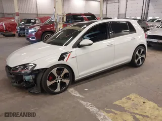 2017 Volkswagen Golf GTI S with VIN 3VW4T7AU4HM019658, listed as a IAAI auction lot 41676763 with 26,069 mi miles. Bid and sale history available at carsss.com. Image 18.