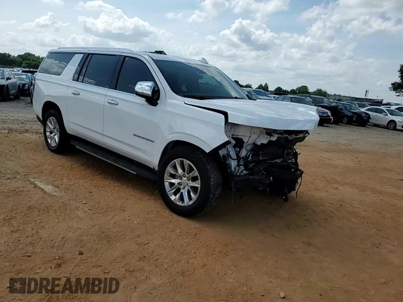 2021 Chevrolet Suburban Premier с VIN 1GNSCFKD4MR299990, выставлен на аукционе Copart как лот 54847005 с пробегом 93 384 миль миль и Списание • Salvage title. История ставок и продаж доступна на DreamBid. Изображение 13.