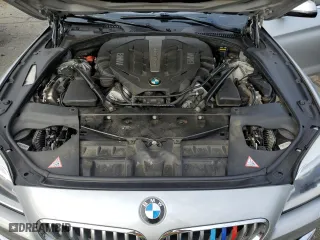 2016 BMW 6 Series 650i xDrive with VIN WBA6D6C52GG387898, listed as a Copart auction lot 77109254 with 106,134 mi miles and Salvage Title. Bid and sale history available at carsss.com. Image 11.
