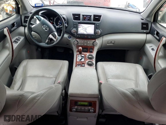 2012 Toyota Highlander Hybrid Limited with VIN JTEDC3EH5C2009970, listed as a Copart auction lot 54277314 with 150,567 mi miles and Salvage Title. Bid and sale history available at carsss.com. Image 8.