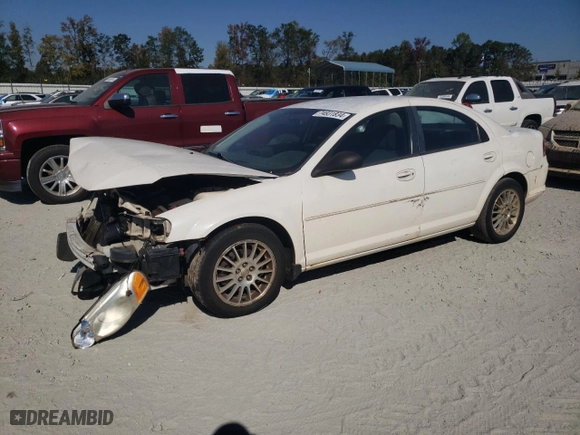 2005 Chrysler Sebring Sdn Touring with VIN 1C3EL56R15N645870, listed as a Copart auction lot 74931834 with 175,926 mi miles and Salvage Title. Bid and sale history available at carsss.com. Image 1.