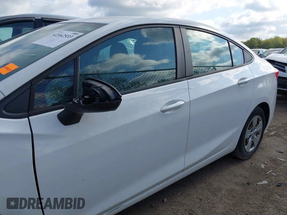 2018 Chevrolet Cruze LS with VIN 1G1BC5SM6J7134204, listed as a IAAI auction lot 42162533 with 96,914 mi miles and . Bid and sale history available at DreamBid. Image 14.
