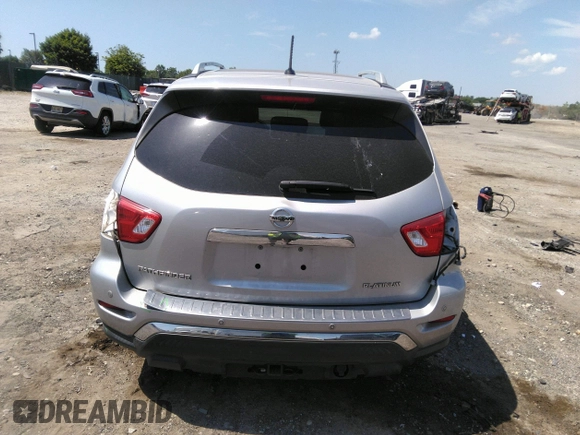 2017 Nissan Pathfinder SV with VIN 5N1DR2MN2HC602462, listed as a IAAI auction lot 39712096 with 74,298 mi miles and . Bid and sale history available at DreamBid. Image 16.