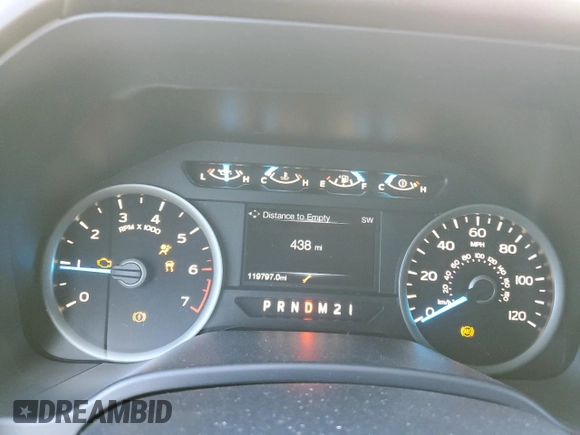 2017 Ford F-150 XL with VIN 1FTEX1CP5HKE06792, listed as a Copart auction lot 48652755 with 119,797 mi miles and Salvage Title. Bid and sale history available at carsss.com. Image 9.