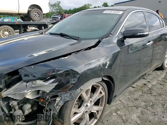 2012 Nissan Maxima SV with VIN 1N4AA5APXCC827555, listed as a Copart auction lot 61351835 with 198,803 mi miles and Salvage title. Bid and sale history available at DreamBid. Image 14.