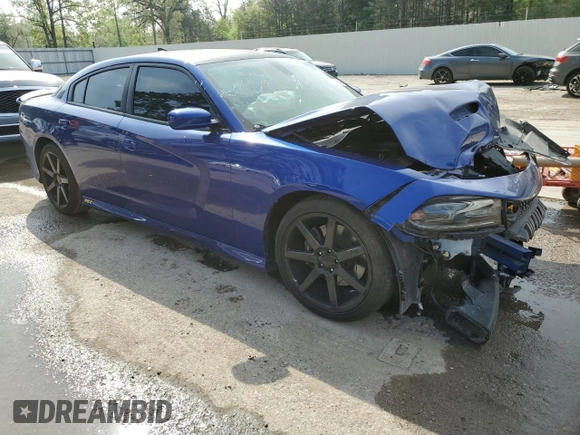 2020 Dodge Charger Scat Pack z VIN 2C3CDXGJ4LH111647, wystawiony jako Copart lot #50572845 z przebiegiem Nie podano mil oraz Szkoda całkowita • Salvage title. Historia ofert i sprzedaży dostępna na DreamBid. Obrazek 4.