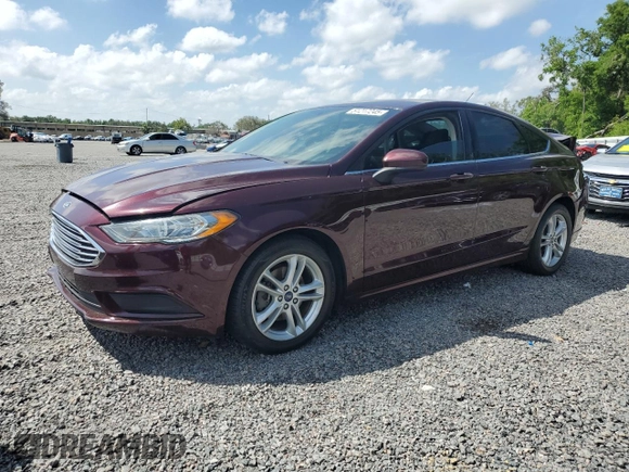 2018 Ford Fusion SE with VIN 3FA6P0H7XJR127739, listed as a Copart auction lot 51217245 with 111,392 mi miles and Salvage Title. Bid and sale history available at DreamBid. Image 1.