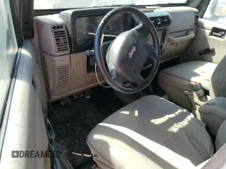 2006 Jeep Wrangler SE with VIN 1J4FA29166P705362, listed as a Copart auction lot 75252654 with 0 mi miles and Salvage Title. Bid and sale history available at carsss.com. Image 8.