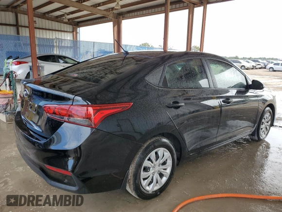 2020 Hyundai Accent SE with VIN 3KPC24A69LE095283, listed as a Copart auction lot 68696453 with 20,315 mi miles. Bid and sale history available at carsss.com. Image 3.