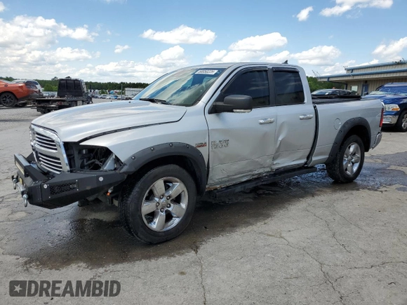2017 Ram 1500 SLT with VIN 1C6RR6GT7HS651102, listed as a Copart auction lot 58850225 with 151,922 mi miles and Salvage title. Bid and sale history available at DreamBid. Image 1.