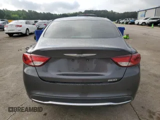 2015 Chrysler 200 Limited with VIN 1C3CCCAB0FN556461, listed as a Copart auction lot 54229305 with 204,551 mi miles and Salvage Title. Bid and sale history available at DreamBid. Image 6.