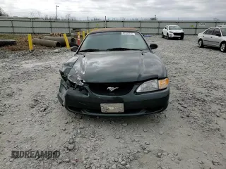 1998 Ford Mustang GT with VIN 1FAFP45X5WF276463, listed as a Copart auction lot 47502755 with 97,931 mi miles and Salvage Title. Bid and sale history available at carsss.com. Image 11.