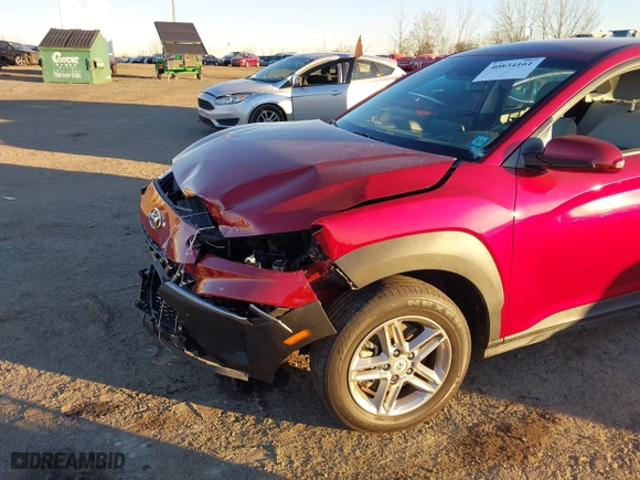 2023 Hyundai Kona SE with VIN KM8K2CAB6PU048931, listed as a IAAI auction lot 40834161 with 10,853 mi miles. Bid and sale history available at carsss.com. Image 19.
