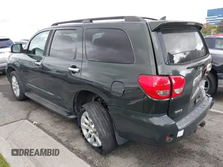 2010 Toyota Sequoia Platinum with VIN 5TDYY5G14AS022525, listed as a IAAI auction lot 41788508 with 205,415 mi miles. Bid and sale history available at carsss.com. Image 3.