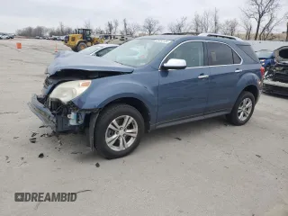 2012 Chevrolet Equinox LTZ with VIN 2GNFLGEK3C6121029, listed as a Copart auction lot 85890134 with 132,232 mi miles and Salvage Title. Bid and sale history available at carsss.com. Image 1.