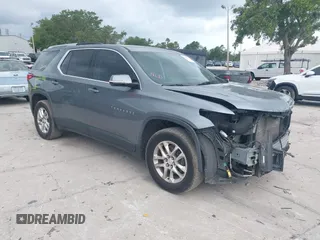 2018 Chevrolet Traverse LT Cloth with VIN 1GNERGKW9JJ170172, listed as a IAAI auction lot 42335139 with 175,417 mi miles and . Bid and sale history available at DreamBid. Image 1.