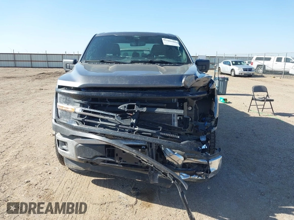 2024 Ford F-150 XLT with VIN 1FTFW3LD9RFA71927, listed as a IAAI auction lot 42050486 with 44,137 mi miles. Bid and sale history available at carsss.com. Image 12.