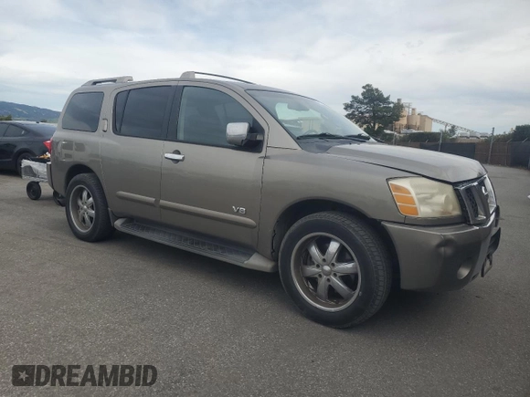 2007 Nissan Armada SE с VIN 5N1AA08A17N708331, выставлен на аукционе Copart как лот 49827135 с пробегом 235 239 миль миль и Списание • Salvage title. История ставок и продаж доступна на DreamBid. Изображение 4.