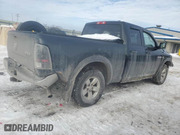 2010 Dodge 1500 Laramie z VIN 1D7RV1GT7AS216700, wystawiony jako Copart lot #88147465 z przebiegiem 153 109 mil mil oraz Szkoda całkowita • Salvage title. Historia ofert i sprzedaży dostępna na DreamBid. Obrazek 3.