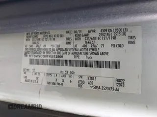 2015 Ford Transit с VIN 1FTSW2CG0FKB12869, выставлен на аукционе IAAI как лот 42534494 с пробегом 173 919 миль миль и . История ставок и продаж доступна на DreamBid. Изображение 9.