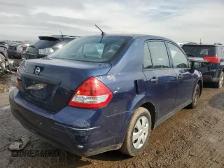 2010 Nissan Versa 1.6 with VIN 3N1CC1AP6AL403333, listed as a Copart auction lot 46492115 with 146,648 mi miles and Salvage Title. Bid and sale history available at carsss.com. Image 3.