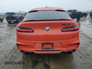 2020 BMW X4 M z VIN 5YMUJ0C07LLA99875, wystawiony jako Copart lot #49027984 z przebiegiem Nie podano mil oraz Szkoda całkowita • Salvage title. Historia ofert i sprzedaży dostępna na DreamBid. Obrazek 6.