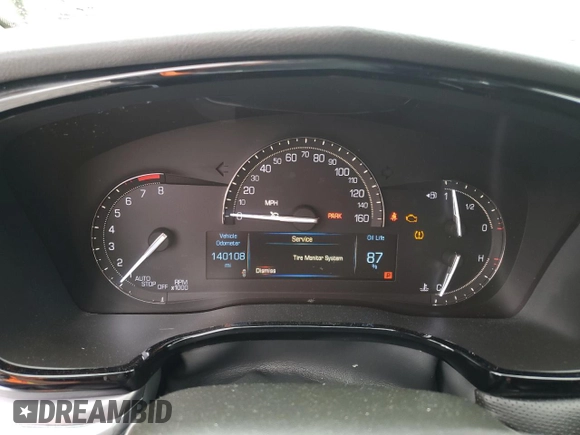 2017 Cadillac XT5 Luxury FWD with VIN 1GYKNBRSXHZ157904, listed as a Copart auction lot 51513025 with 140,108 mi miles and Salvage Title. Bid and sale history available at DreamBid. Image 9.