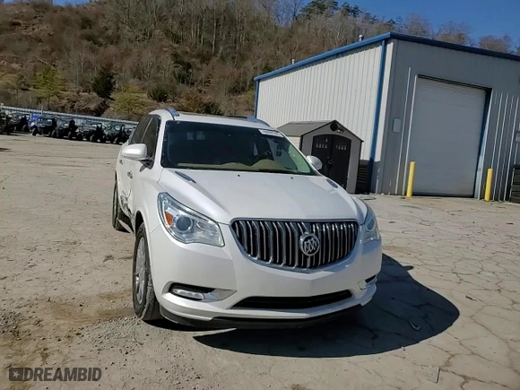 2017 Buick Enclave Leather with VIN 5GAKRBKD1HJ184298, listed as a Copart auction lot 46899305 with 134,482 mi miles and Salvage Title. Bid and sale history available at carsss.com. Image 12.